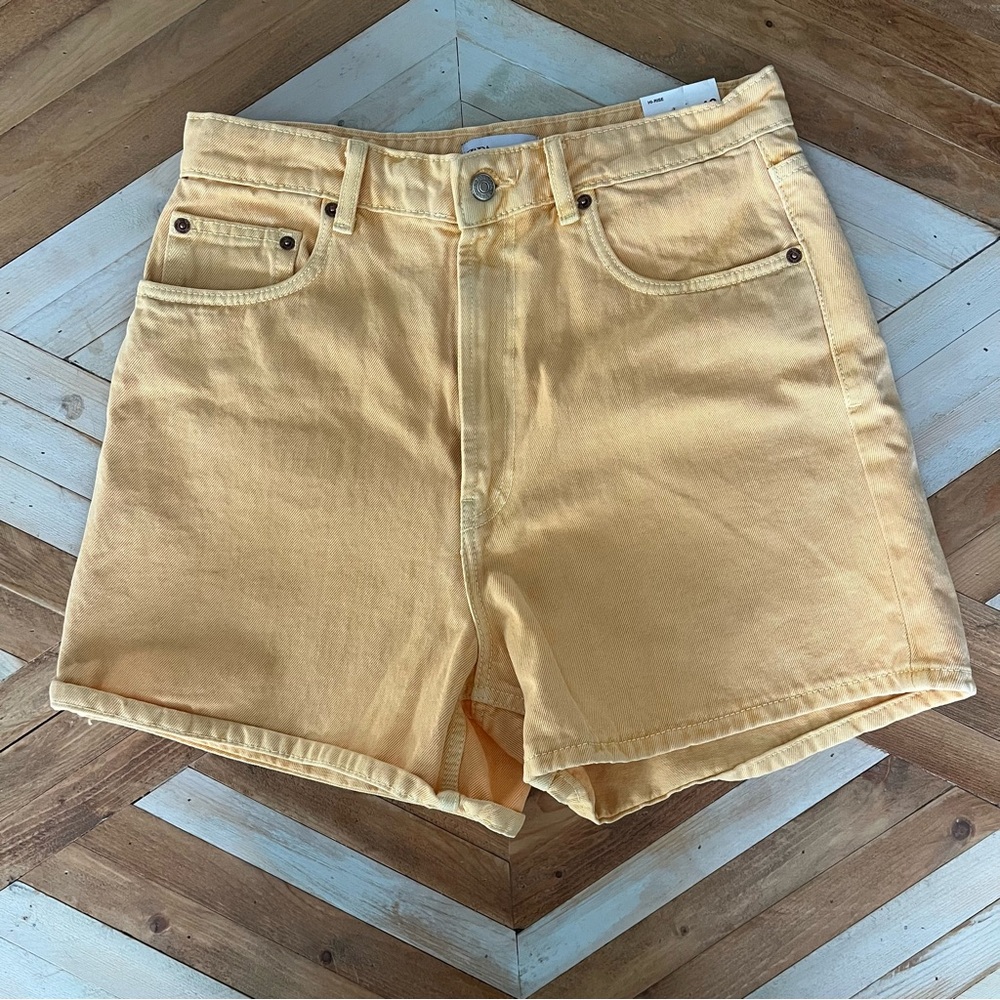 Zara Yellow Shorts
